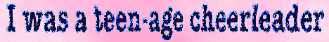 I Was a Teen-age Cheerleader Logo