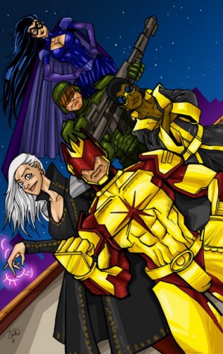 The teen heroes