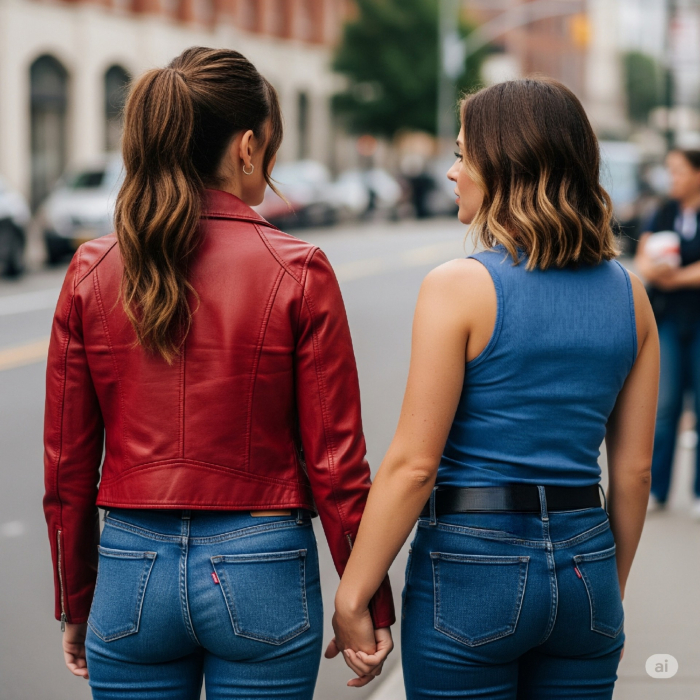 Kara Lisa Holding Hands as Jill and Claire walking back.jpg