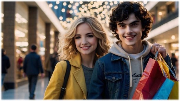 Georgie & Winnie in the mall 75%.jpg