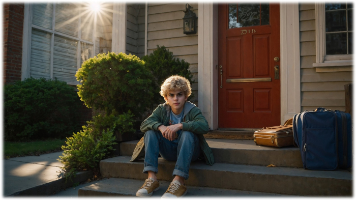 Reggie on stoop of his house.jpg