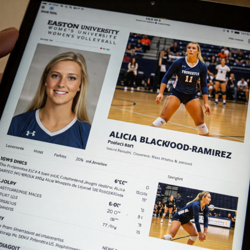Easton U Volleyball profile for Alicia Blackwood-Ramirez