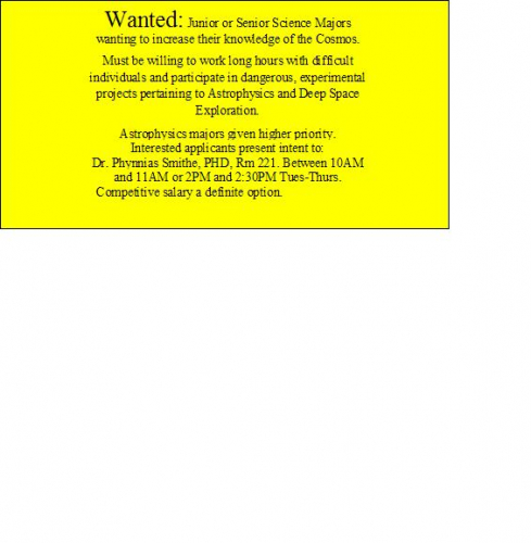 Sci Bldg advert.JPG