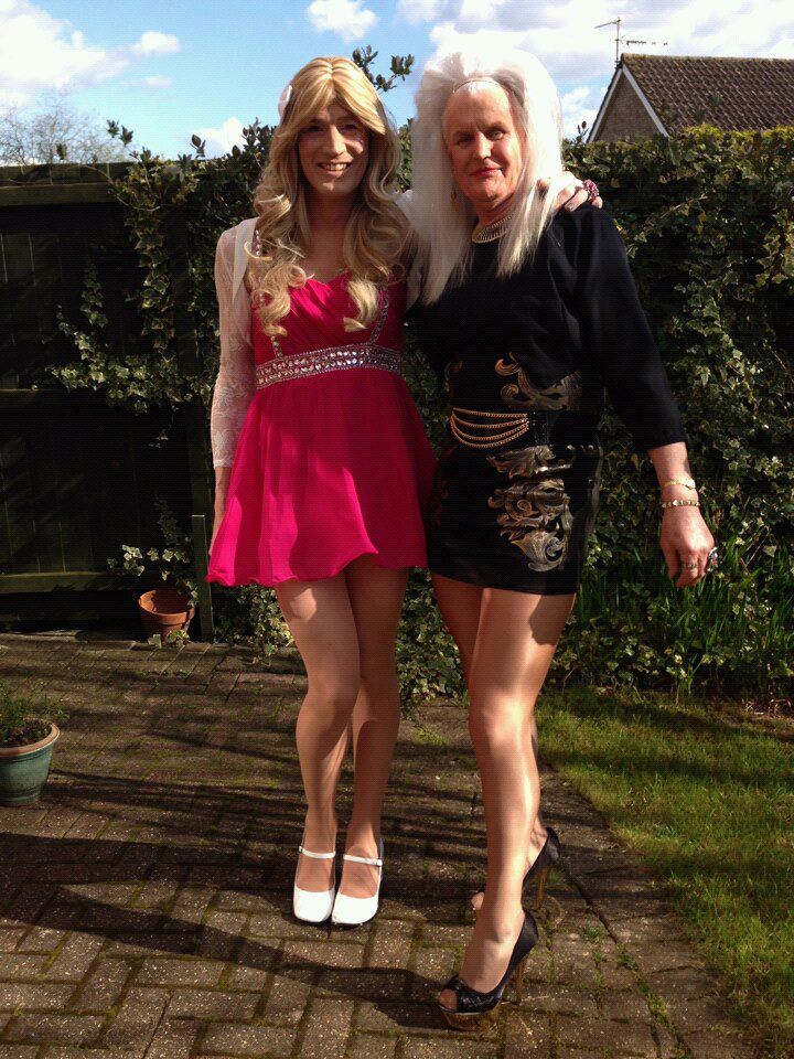 Glitzy Girlz 3  April 26th   Mattia's  back garden..jpg